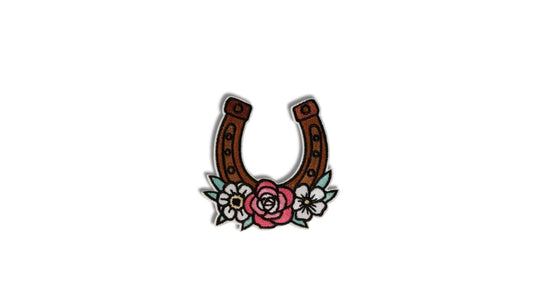 Boho Horseshoe Iron-On Patches