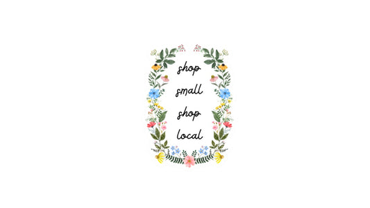 Shop Small Shop Local Sticker
