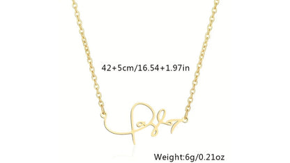 Taylor Swift Signature Costume Gold Necklace - Novelty•ish