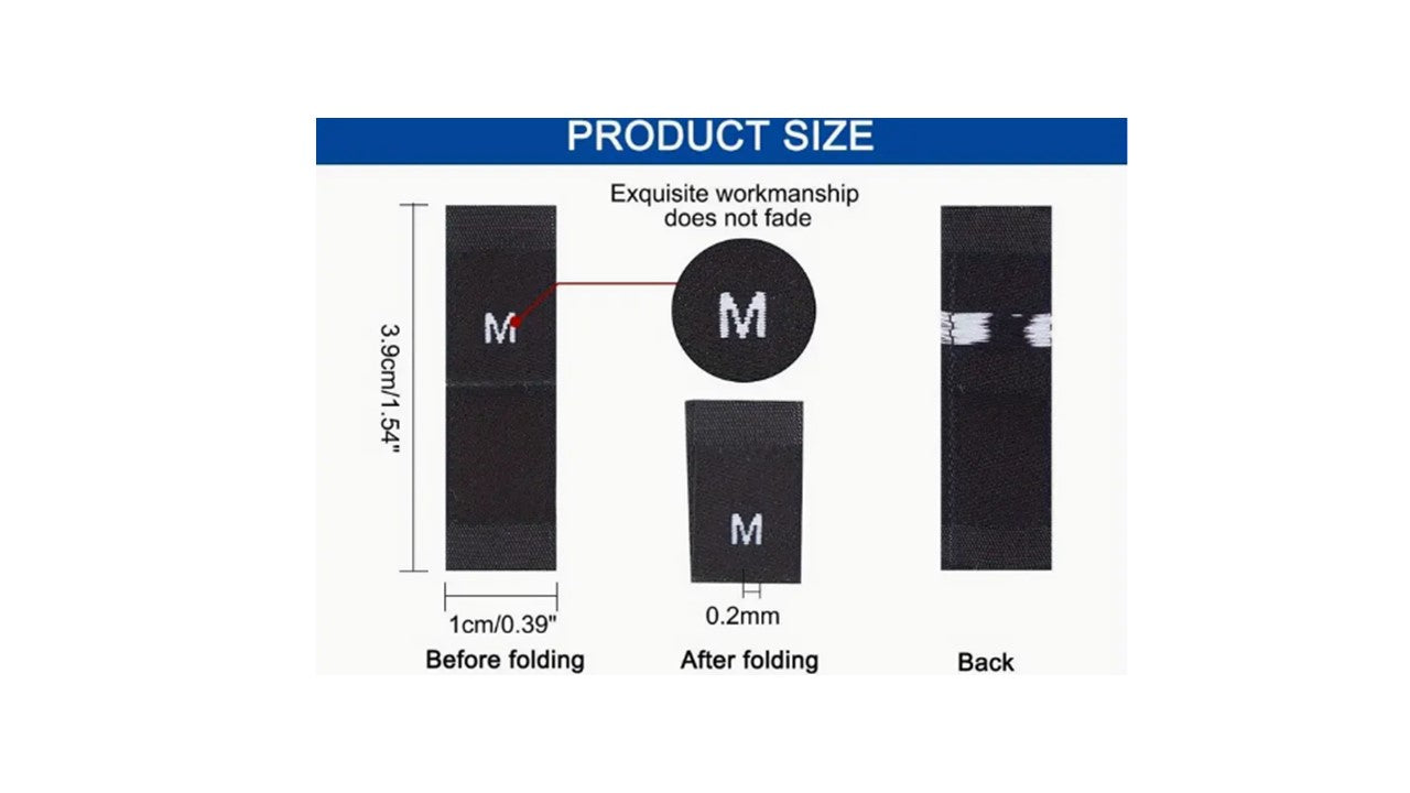 Sew-In Size Labels