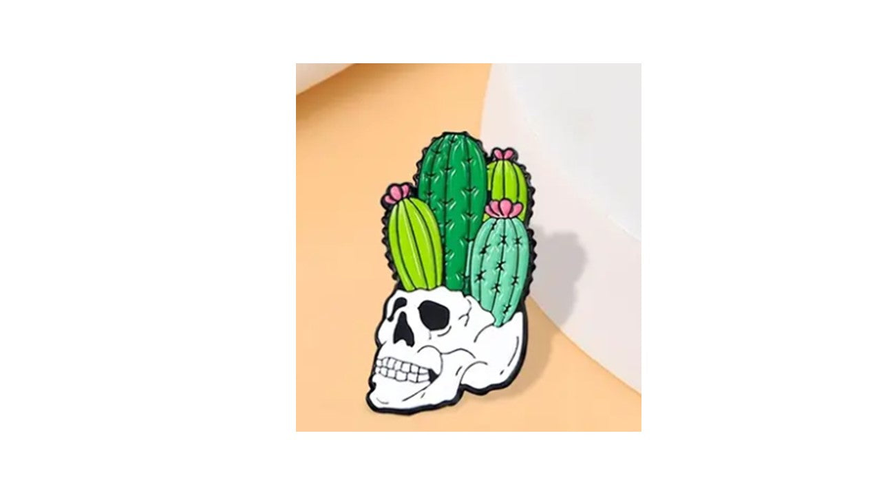 Cactus Brain Enamel Pin - Novelty•ish