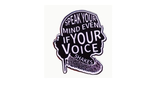 Speak Your Mind Enamel Pin