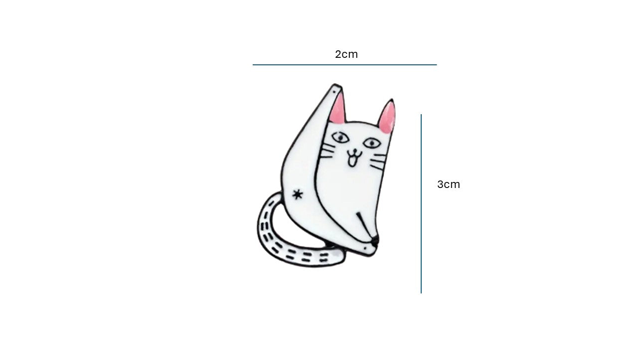 Splits Cat Enamel Pin - Novelty•ish