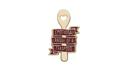 Teaspoon Enamel Pin - Novelty•ish