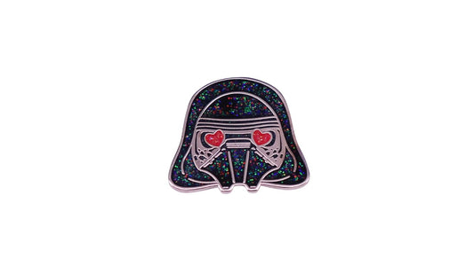 Black Helmet Enamel Pin - Novelty•ish