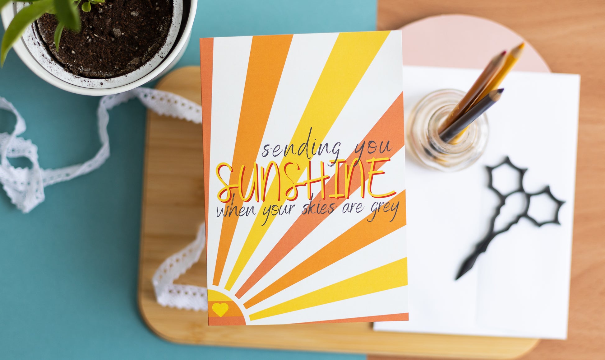 Sending You Sunshine Greeting Card - Novelty•ish