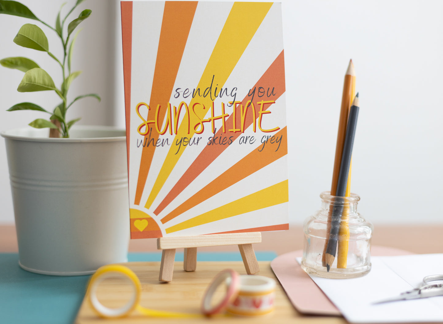 Sending You Sunshine Greeting Card - Novelty•ish