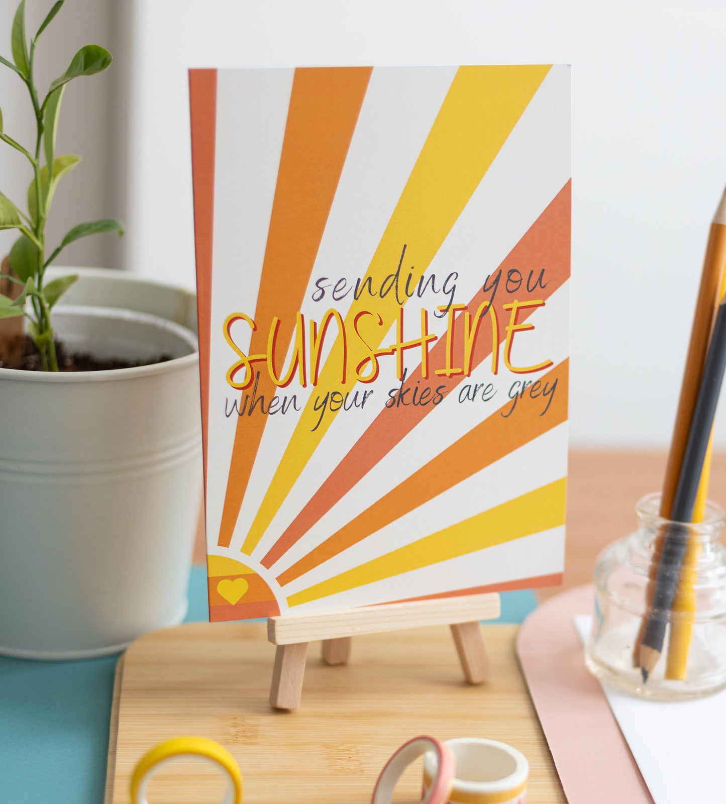 Sending You Sunshine Greeting Card - Novelty•ish