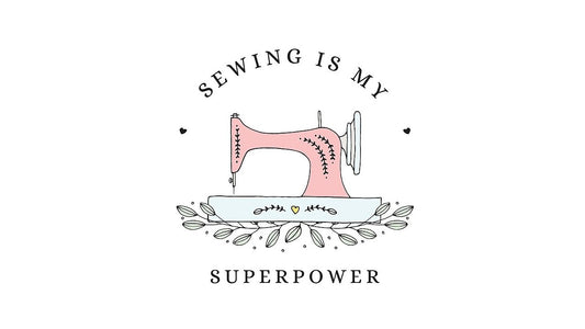 Sewing is my Superpower Sticker - Novelty•ish