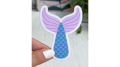 Pink Mermaid Tail Sticker - Novelty•ish