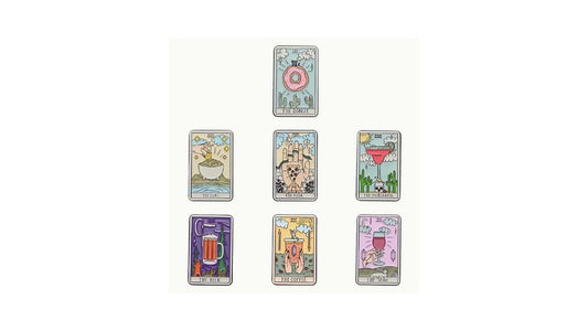 Tarot Card Series Enamel Pins