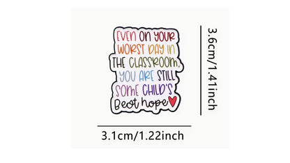 Teacher Appreciation Enamel Pin - Thank You Gift for Teachers