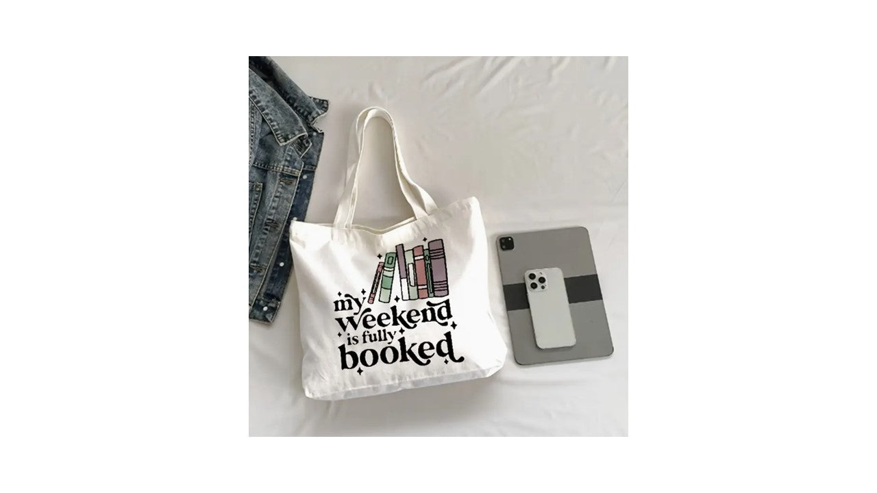 Fully Booked Tote Bag