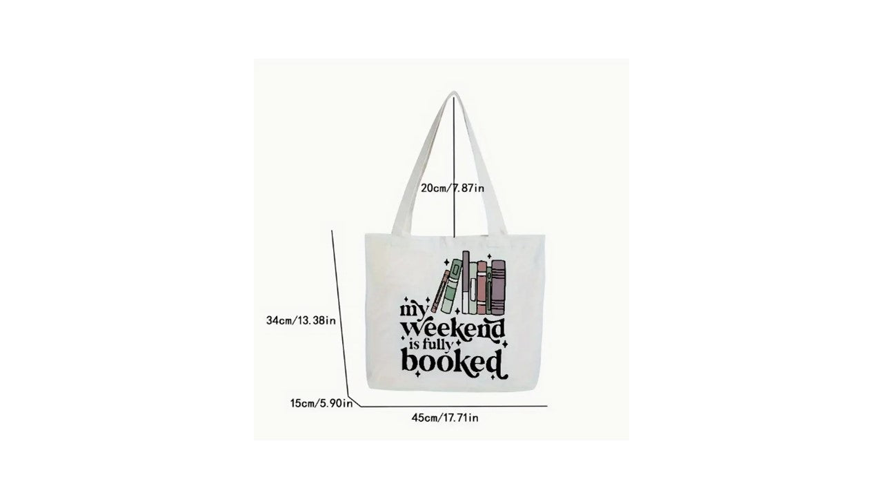 Fully Booked Tote Bag