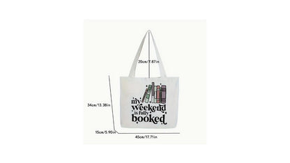 Fully Booked Tote Bag