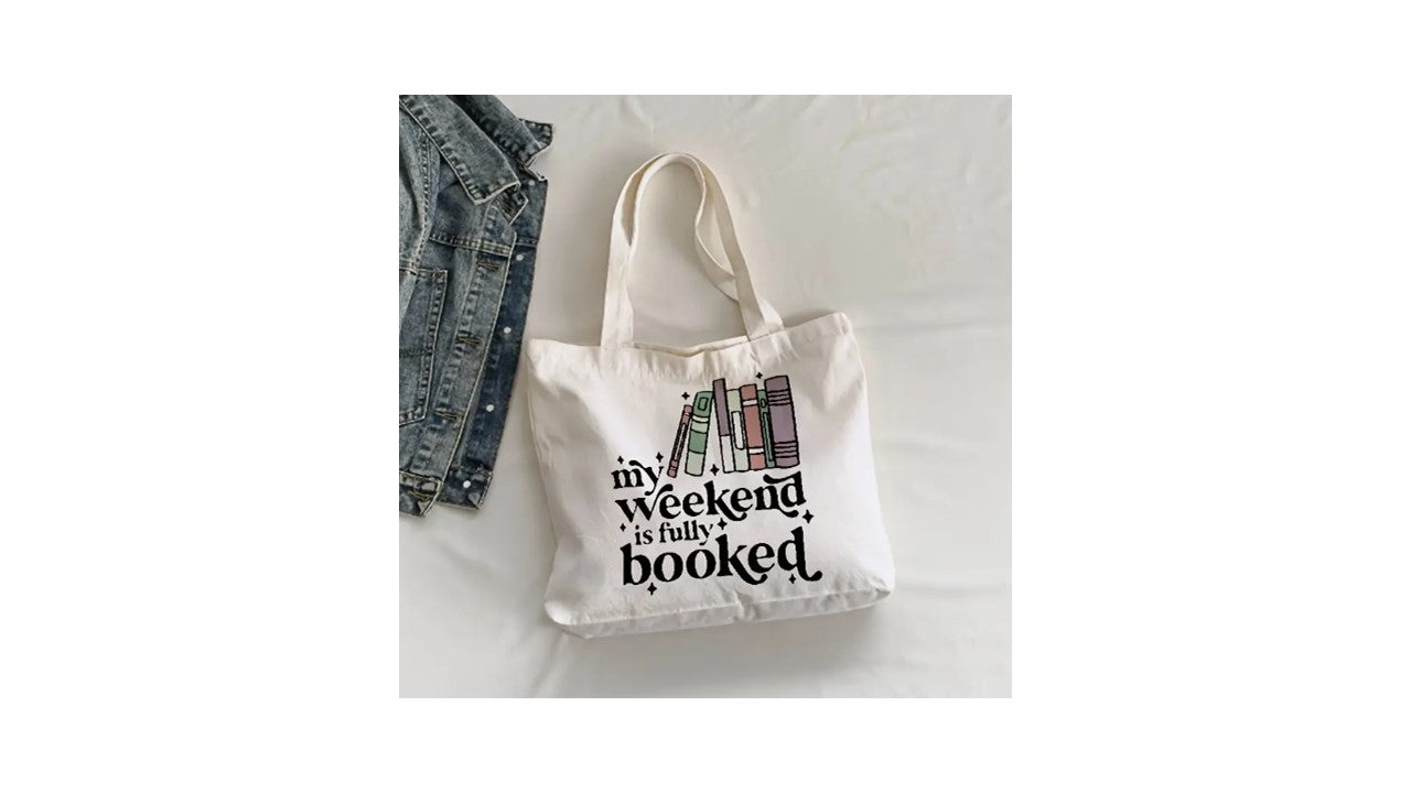 Fully Booked Tote Bag