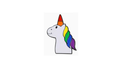 Rainbow Unicorn Enamel Pin - Novelty•ish