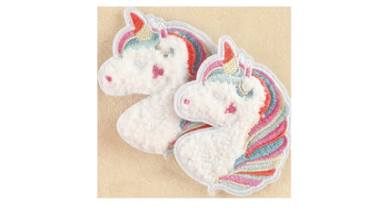 Fluffy Unicorn Iron-On Patch - Novelty•ish