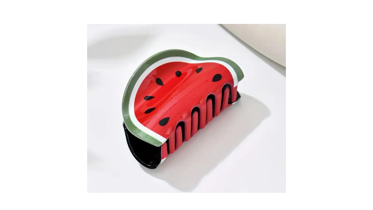 Watermelon Hair Claw Clip - Fun Statement Hair Accessory