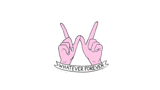 Whatever Forever Sticker - Novelty•ish