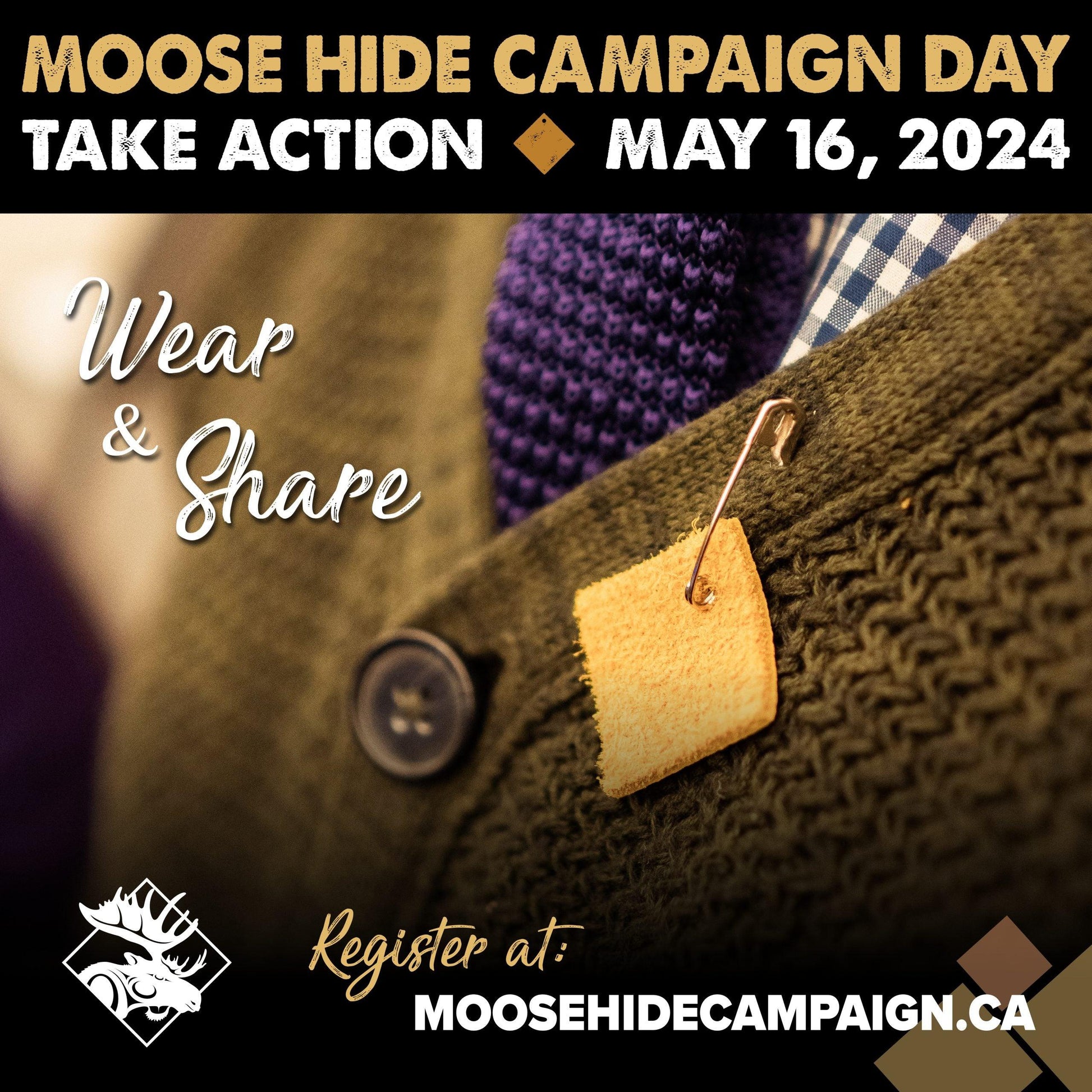 Moose Hide Campaign Pin - Novelty•ish