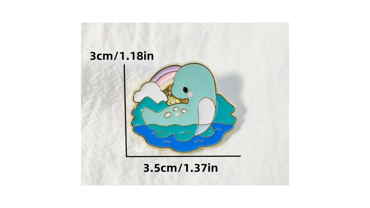 Cute Dino Enamel Pin - Novelty•ish