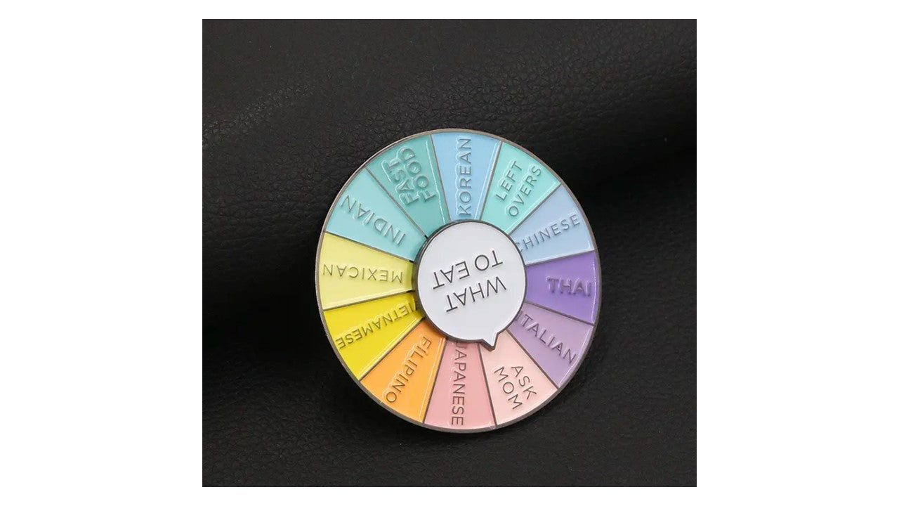 What to Eat Spinner Pin - Novelty•ish