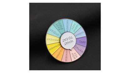 What to Eat Spinner Pin - Novelty•ish