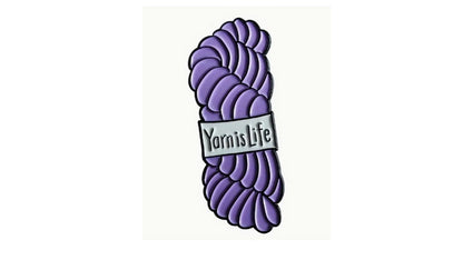 Yarn is Life Enamel Pin