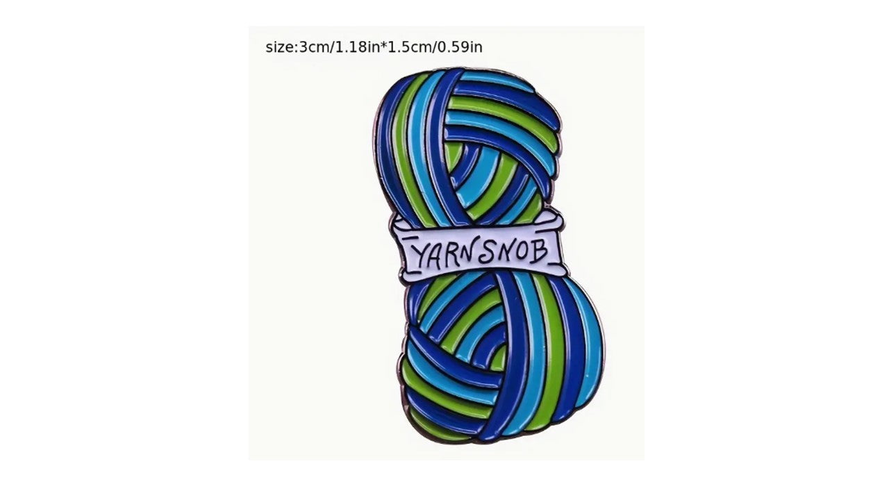 YARN SNOB Enamel Pin