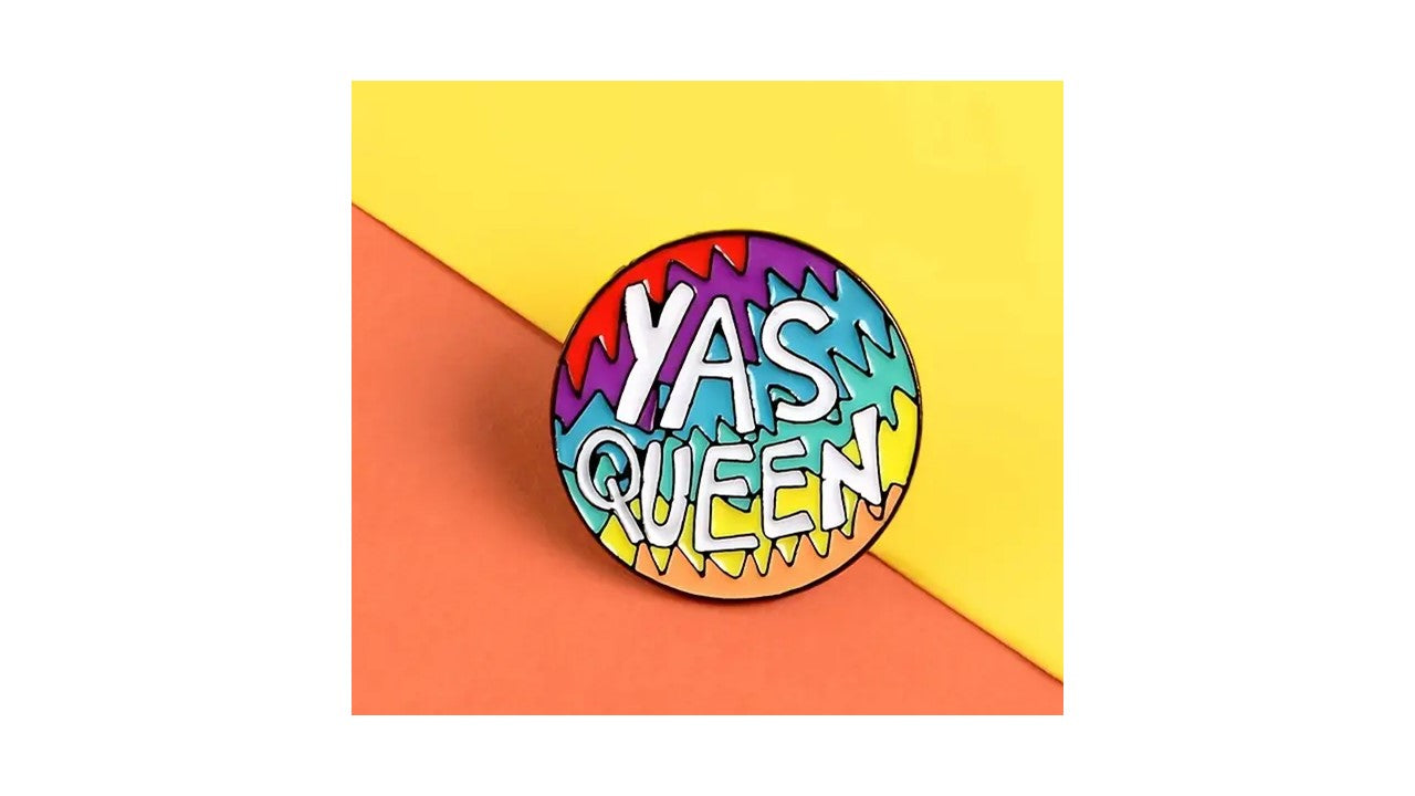 Yas Queen Enamel Pin - Novelty•ish