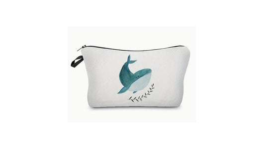 Whimsical Whale Zipper Pouch - Novelty•ish